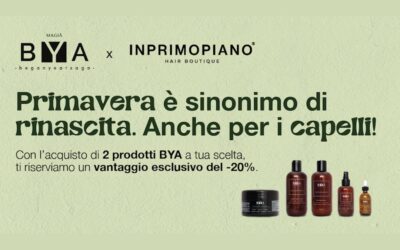 Primavera = Rinascita… anche per i tuoi capelli! 🌸